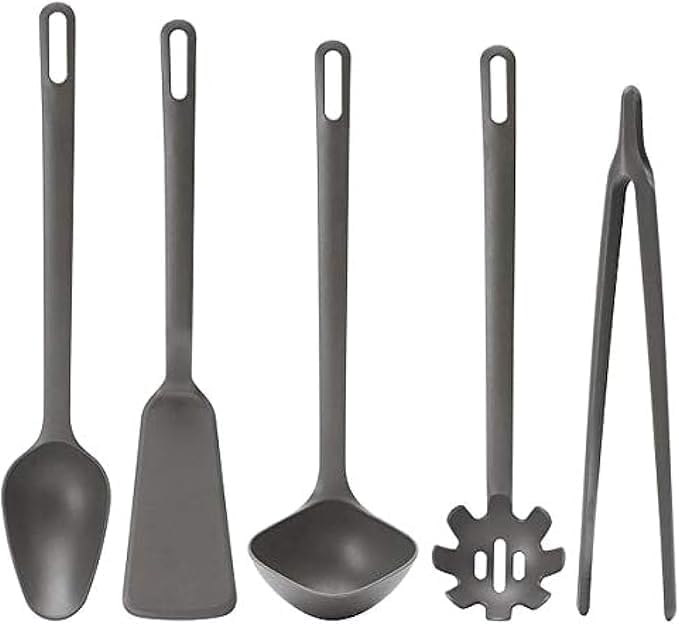 5 - piece serving set, grey - Image 2