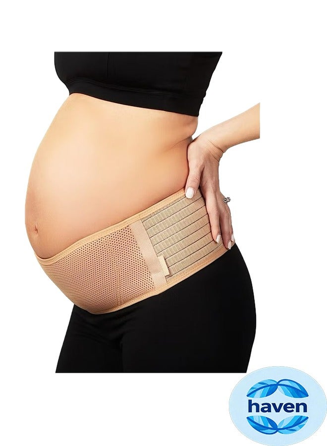 HAVEN Support Belt for Pregnant Women Adjustable Belt Good Breathability Waist Back Pelvic Support Belt Suitable for Women During Pregnancy,Belly Band Pregnant Mom Gifts - Image 1