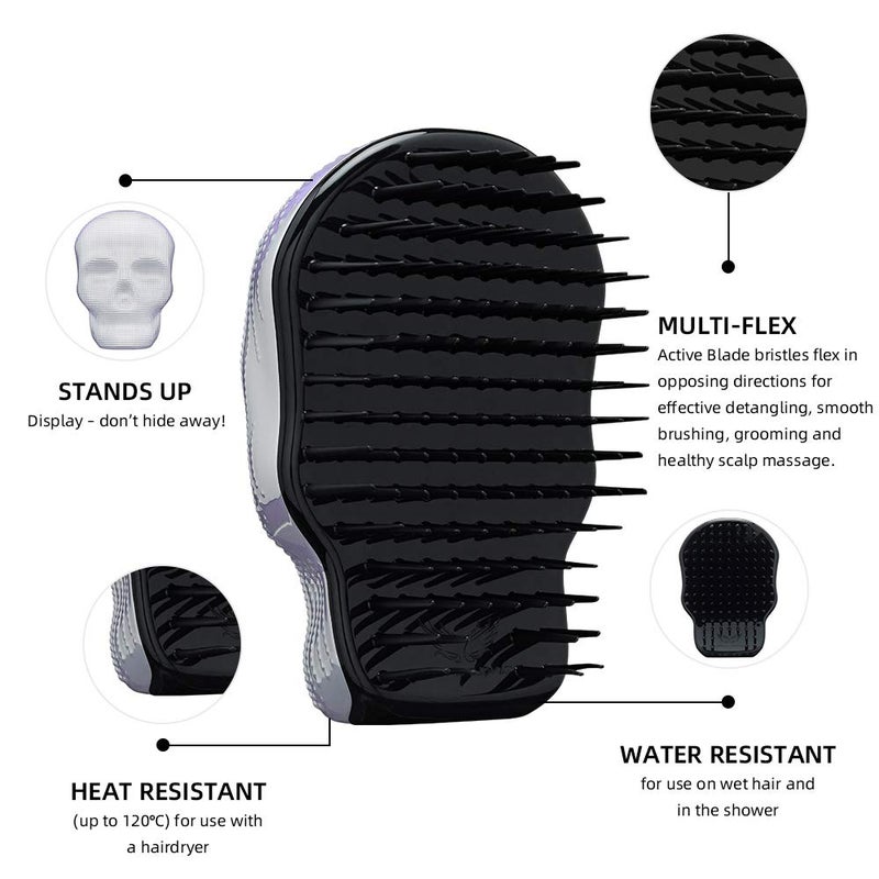 Tangle Angel فرشاة تانجل أنجل ريبيل لإزالة التشابك - جمجمة بيضاء - Image 3