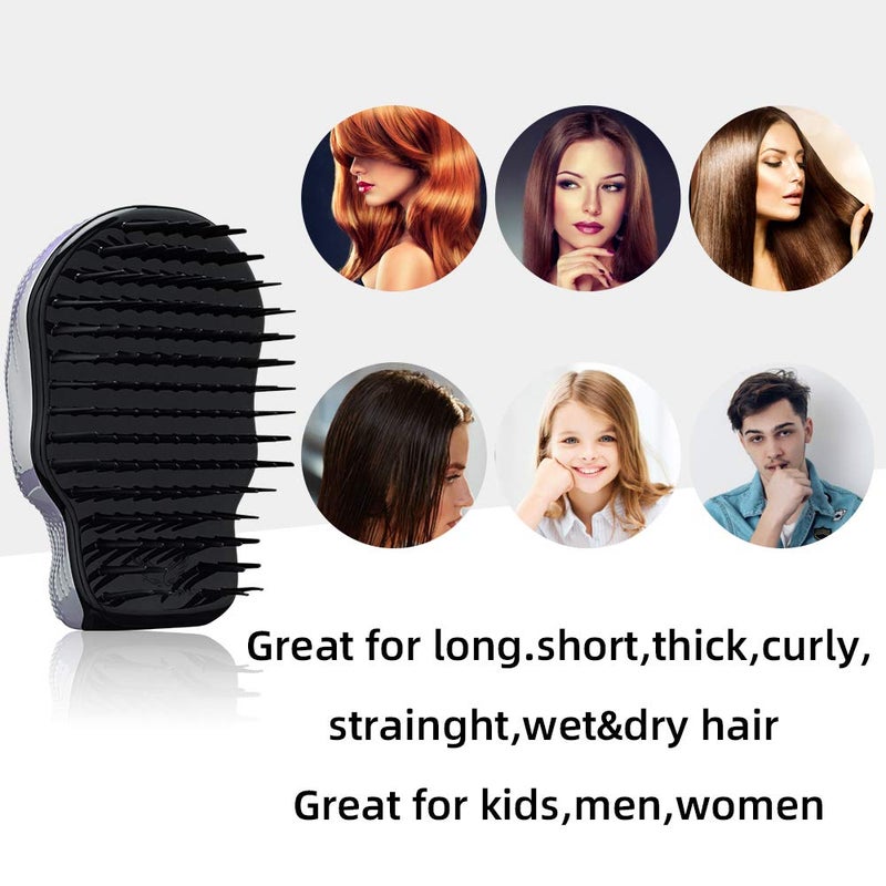 Tangle Angel فرشاة تانجل أنجل ريبيل لإزالة التشابك - جمجمة بيضاء - Image 5