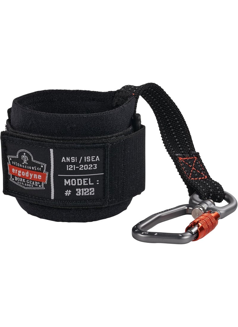 Ergodyne Ergodyne Squids 3122 Wrist Tool Lanyard Carabiner Tool Tethering Attachment Tool Weight Rating 5lbs  - Image 1