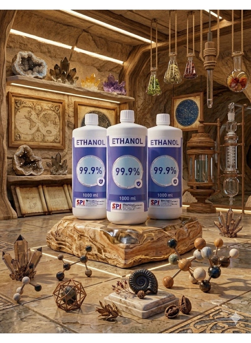 إس بي أي ايثانول 99.9% 1 لتر نقي ( ثلاث قطع) - Image 4