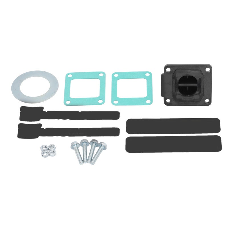 Reed Valve System: V384, Max Airflow, High Horsepower Gain - Airfoil Technology, Performance Reed Cage for Kawasaki KX80 KX85 KX100 Suzuki RM100 Dirt Bike Engines - Image 1