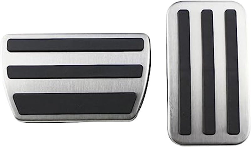 DEMULAX Stainless Steel Car Pedal Covers - Image 1