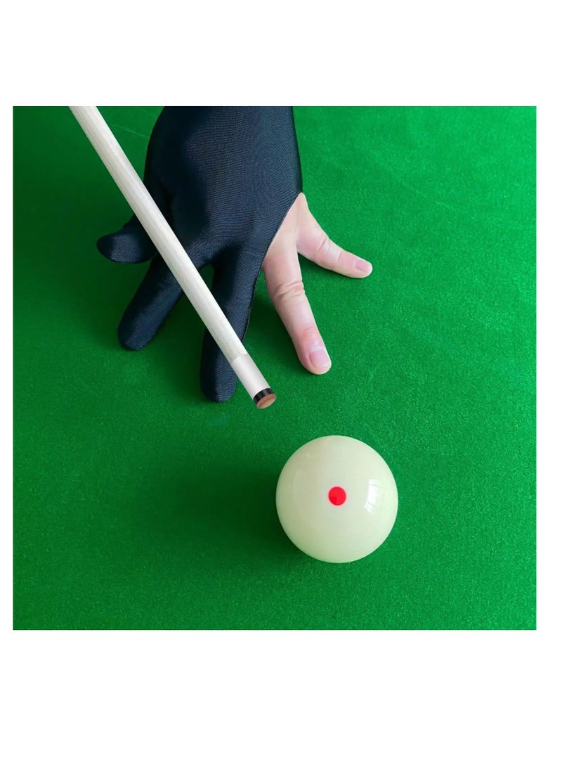 SOLARAE Billiard Pool Cue Tips, 20 Pcs 13mm White Pool Cue Tips Replacement Kit, Screw on Cue Tips Hard Leather Replacement (Brown) - Image 5