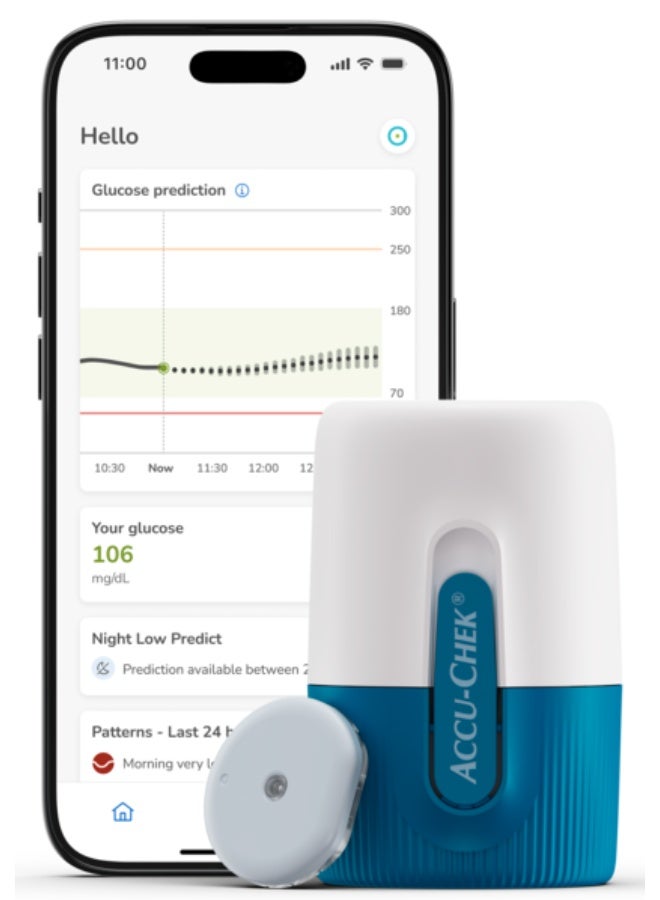 ACCU-CHEK SmartGuide CGM – 14-Day Glucose Monitoring with Smart App & Advanced Features - Image 1