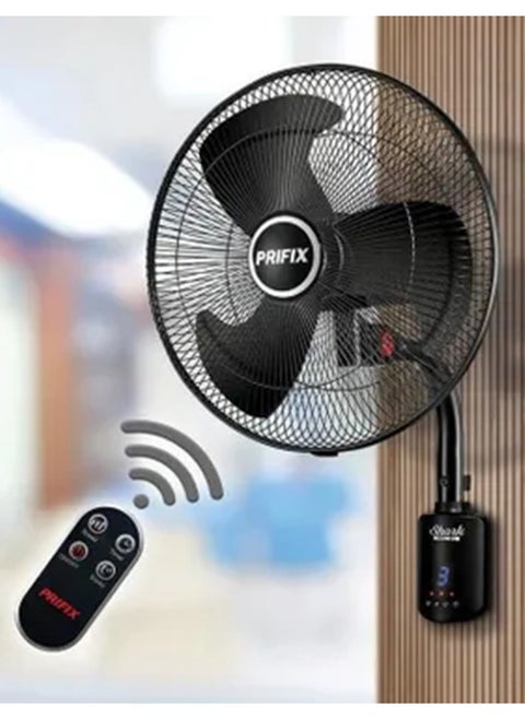 مروحة حائط بريفكس شارك مع ريموت موديل WFS-181