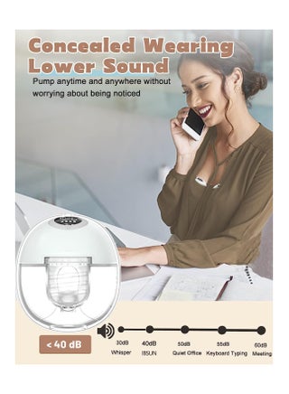 Wireless, Wearable, Hands Free Electric Breast Pump With 4 Mode And 9 Levels, 2 Pieces - view 5