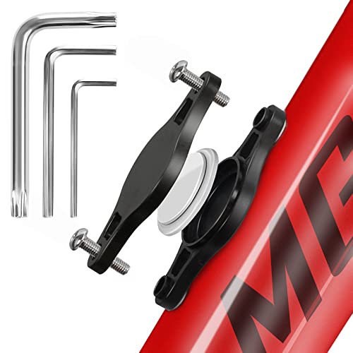 WALLFID Bike Mount Holder Compatible with Apple AirTag 2nd Generation (2026) and AirTag (2021), Bottle Cage Mount with Security Screws and Tools, Lightweight and Discreet - Image 2