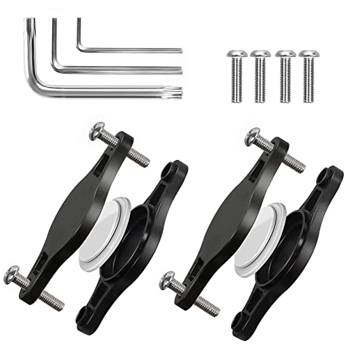 WALLFID Bike Mount Holder Compatible with Apple AirTag 2nd Generation (2026) and AirTag (2021), Bottle Cage Mount with Security Screws and Tools, Lightweight and Discreet - Image 1