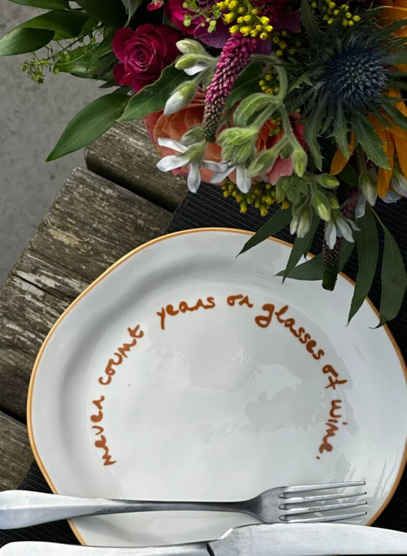 Maegen Plates (Set of 4) - Never Count Years