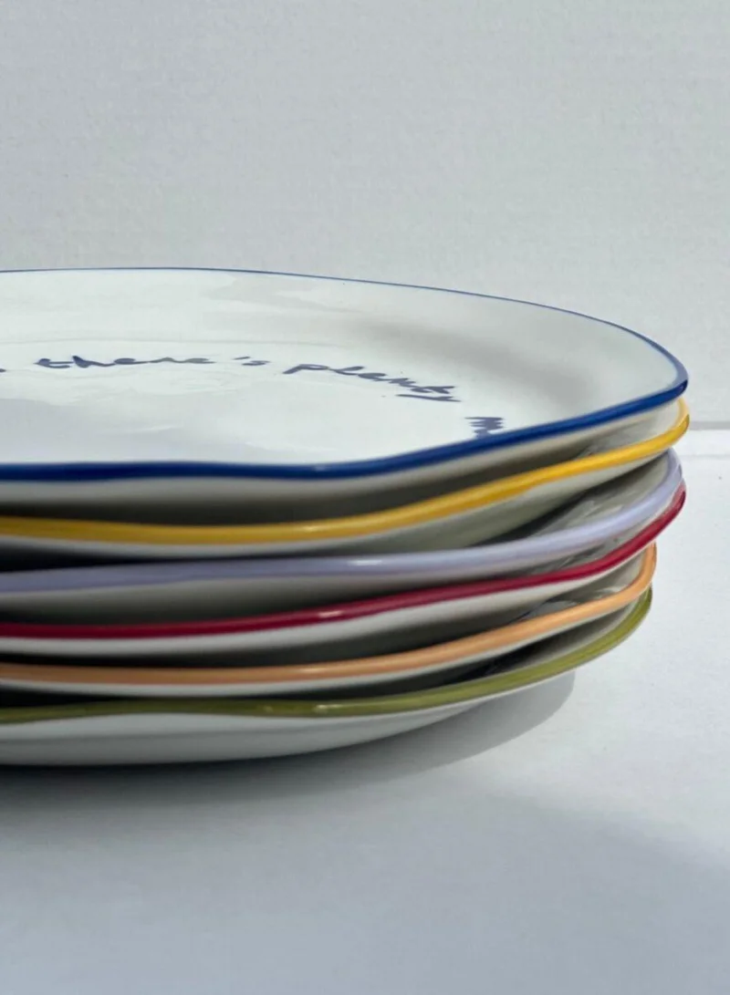 Maegen Plates (Set of 4) - Never Count Years