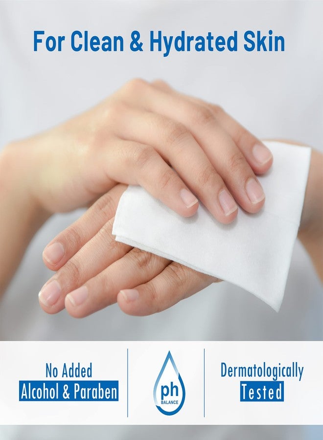 Tulips Refreshing, Makeup Remover, Everyday Cleaning Wet Wipes Biodegradable Fabric LID Pack (Cucumber & Avocado, Pack of 3) - Image 5