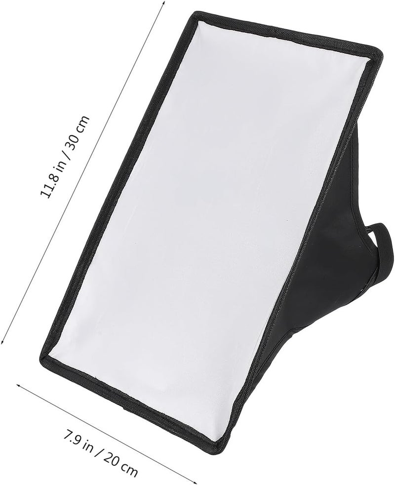 VILLCASE Photography Softbox Lighting Box 20x30cm Portable Photo Video Softbox Diffuser for Studio Portrait Lighting - Image 2