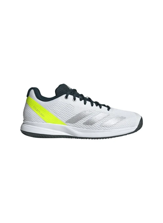 adidas حذاء تنس كورت فلاش سبيد  أبيض للرجال مقاس .