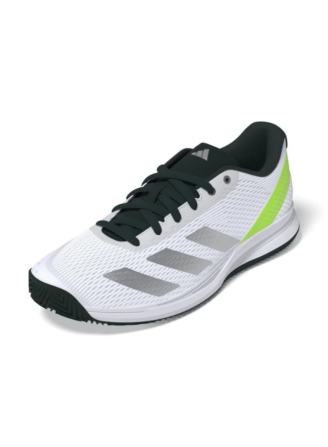 Adidas Courtflash Speed 2 White Tennis Shoes For Men 6.5