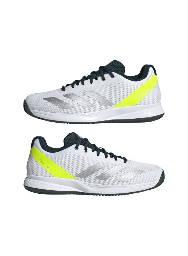 Adidas Courtflash Speed 2 White Tennis Shoes For Men 6.5