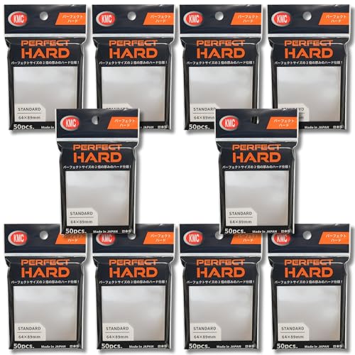 KMC 10 Set Card Barrier Sleeve Perfect Hard from Japan - Image 1
