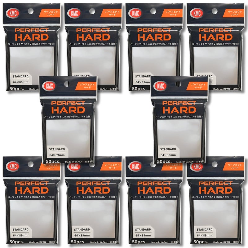 KMC 10 Set Card Barrier Sleeve Perfect Hard from Japan - Image 2