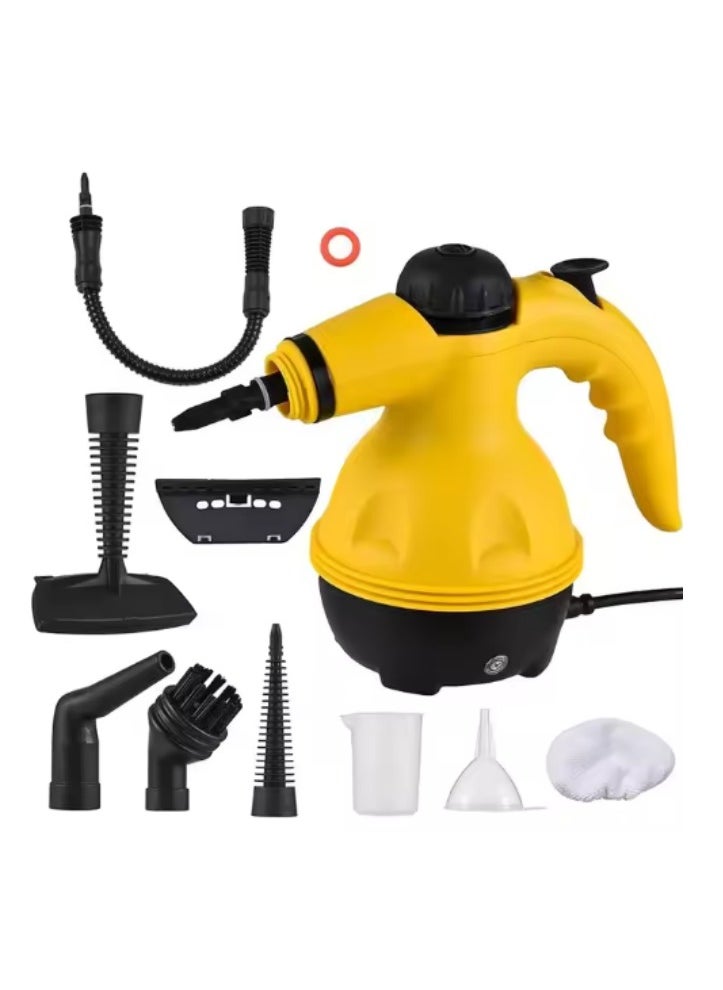 DUNISO Portable handheld steam cleaning machine, multifunctional high temperature pressurized steam cleaning machine, with 9 accessories, suitable for kitchen, sofa, bathroom, car windows  - Image 1