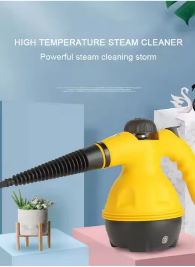 DUNISO - Portable handheld steam cleaning machine, multifunctional high temperature pressurized steam cleaning machine, with 9 accessories, suitable for kitchen, sofa, bathroom, car windows - Image 1
