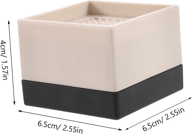 4pcs Bed Risers Slip Silicone Pad Furniture Leg Riser for Height Lift Cleaning and Storage - Image 2