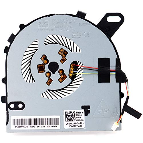 Deal4GO CPU Cooling Fan W0J85 0W0J85 Replacement for Dell Inspiron 15 7560 7572 Vostro 5568 5468 UMA - Image 1