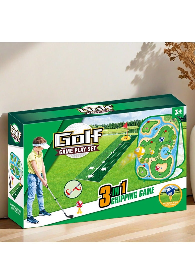 M MIAOYAN Family parent-child interactive golf toys Daily leisure throwing children's golf toys, come and have a happy parent-child interactive game with your children - Image 1