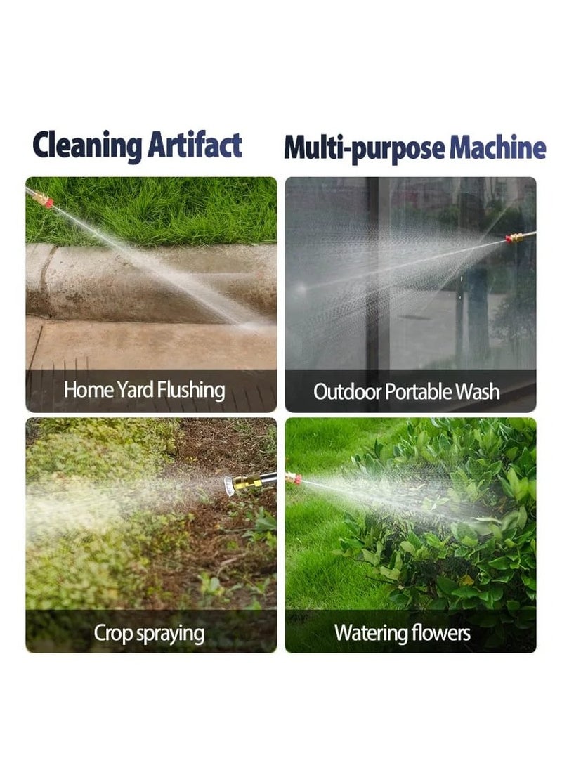 AMM 21V Cordless Electric High Pressure Washer Water Spray Gun Water Nozzle Cleaning Machine Car Wash  - Image 4