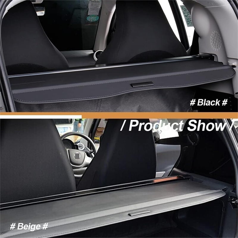 QASULER Retractable Car Rear Trunk Cargo Cover - Image 3