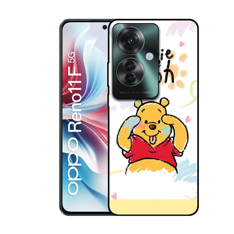 EYE CATCH Printed Protective Case Cover For Oppo Reno 11 F -  Winnie The Pooh - Image 1