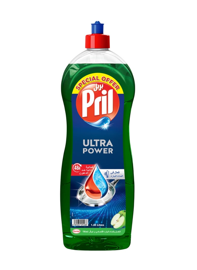 Pril Apple Ultra Power Dishwashing Liquid 1.25L