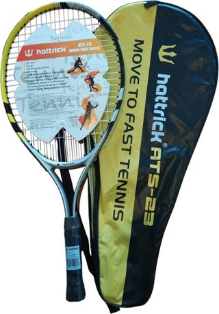 ATS23 Junior Tennis Racket 23 Inch 215GR Yellow Black - pzsku/ZC239DC2E5F4C3EA2F854Z/45/_/1730887973/d25154e8-78e2-4fb7-b2f9-174ba7bfe199