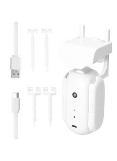 1pc Tuya Smart Curtain Motor BT Voice Control Switch Electric Curtain Robot APP Control Timer Setup Compatible with Alexa Google Home for Roman Rod