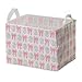 Fisahat Pink Bows Volleyballs Storage Baskets for Pink Nursery Decoration Bin Foldable Storage Box Organizer for Clothes Toys Nursery Large Canvas Laundry Hamper for Bathroom Bedroom Living Room - Image 2