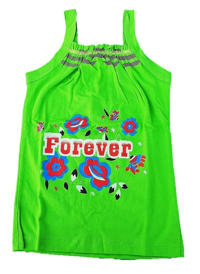 SUNUO Girl's Long Jhabla Frock (Pack of 6) (SLE5_Multicolor_3-4 Years) - Image 2