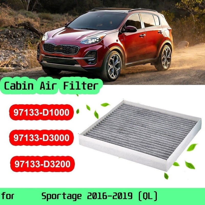 Vuzmode Car Carbon Cabin Air Filter for Kia Sportage 2016-2019 - Image 5