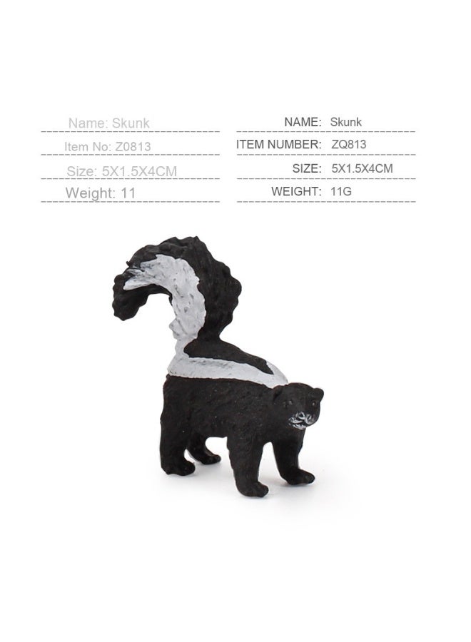 NIBEMINENT Children's Early Education Cognitive Wild Animal Rodent Models