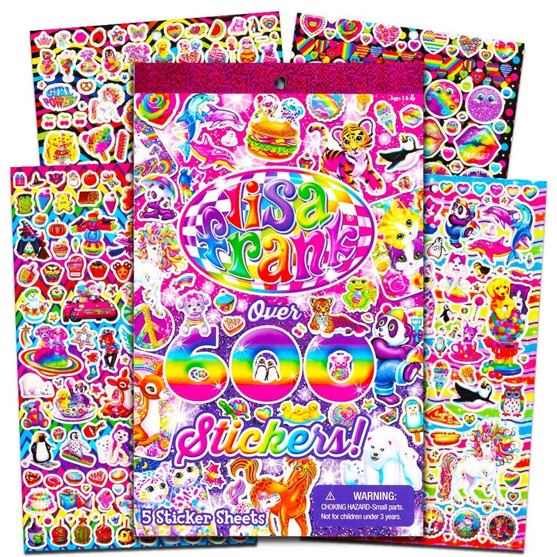 Lisa Frank Sticker Pad - Over 600 Stickers - Image 3