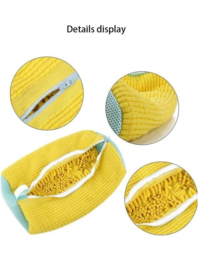 2 Pack Shoe Washing Bag for Washing Machine, Laundry Shoe Bag For Washer and Dryer, Portable Reusable Shoe Care Bag for All Shoe Types and Sizes - Image 5