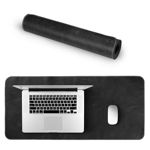 Londo Top Grain Leather Extended Mouse Pad – Large Desk Mat for Office & Gaming, Smooth Writing Surface, Non-Slip Base, Durable & Stylish Workspace Accessory - Image 1