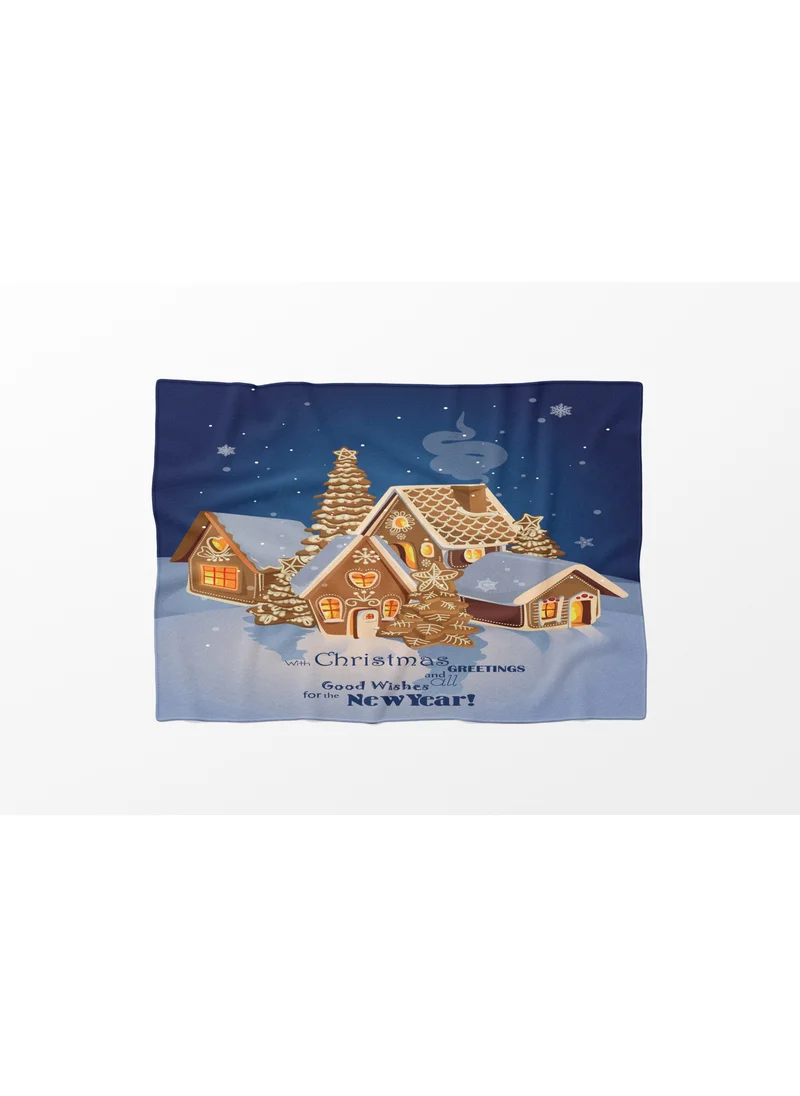 Eray Home Erays Home New Year & Christmas Patterned Polar TV Blanket