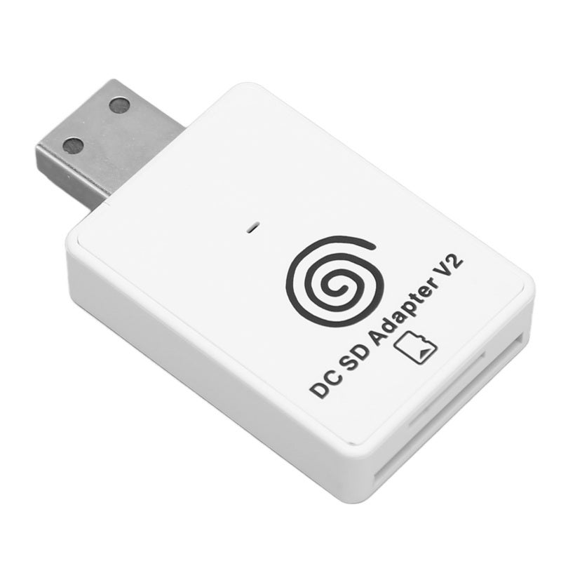 لقارئ بطاقة تخزين Sega Dreamcast، محول بسعة 128 جيجابايت - محول بطاقة ذاكرة بمؤشر حالة LED - توصيل وتشغيل لأجهزة Dreamcast - Image 4