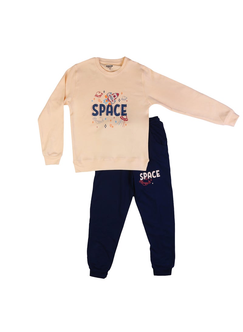 زيركون بيجامة ولادي خريفي - 3105 - Image 1