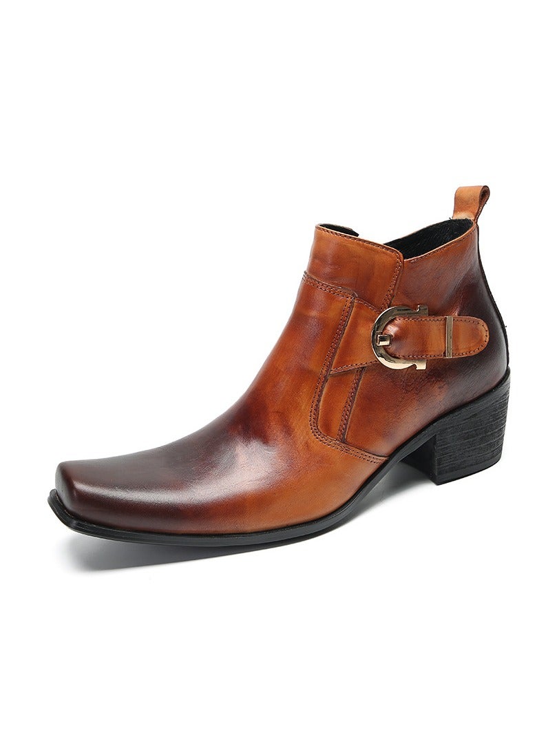 Shougu New Chelsea Short Boots For Autumn And Winter  - Image 1