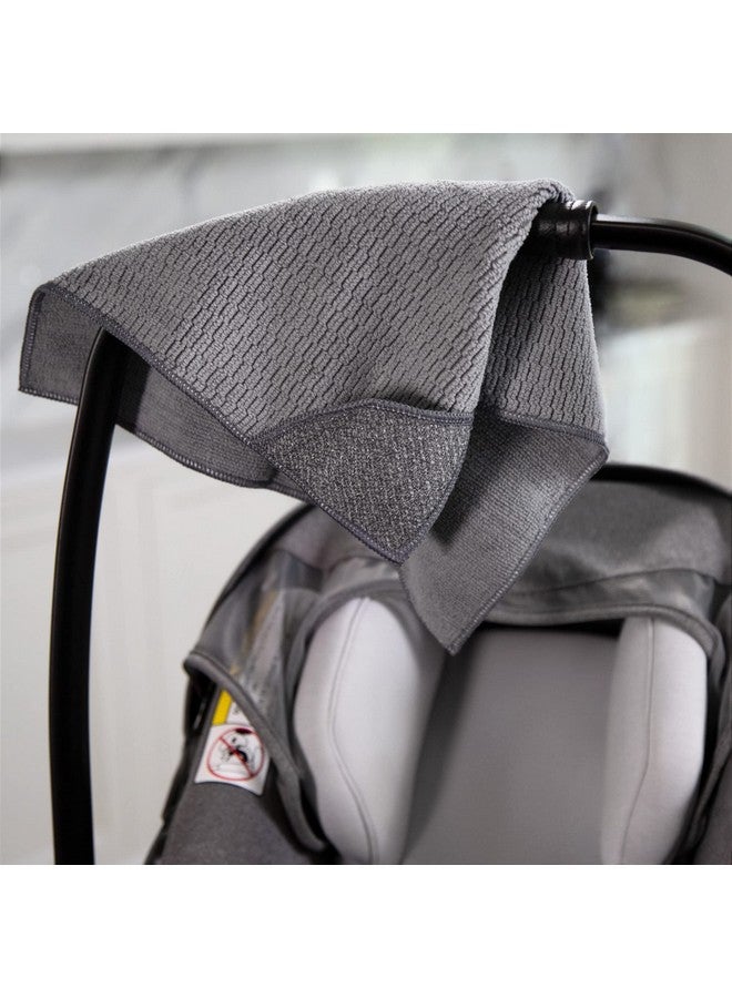 E-Cloth Stroller & Car Seat Cleaning Cloth, Premium Microfiber Cloth with Scrubbing Corner, Ideal for Cleaning Baby Stroller, Car Seats, Car Seat Cover, Booster Seat, 100 Wash Promise - Image 3