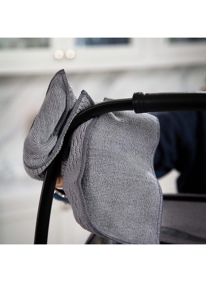 E-Cloth Stroller & Car Seat Cleaning Cloth, Premium Microfiber Cloth with Scrubbing Corner, Ideal for Cleaning Baby Stroller, Car Seats, Car Seat Cover, Booster Seat, 100 Wash Promise - Image 4