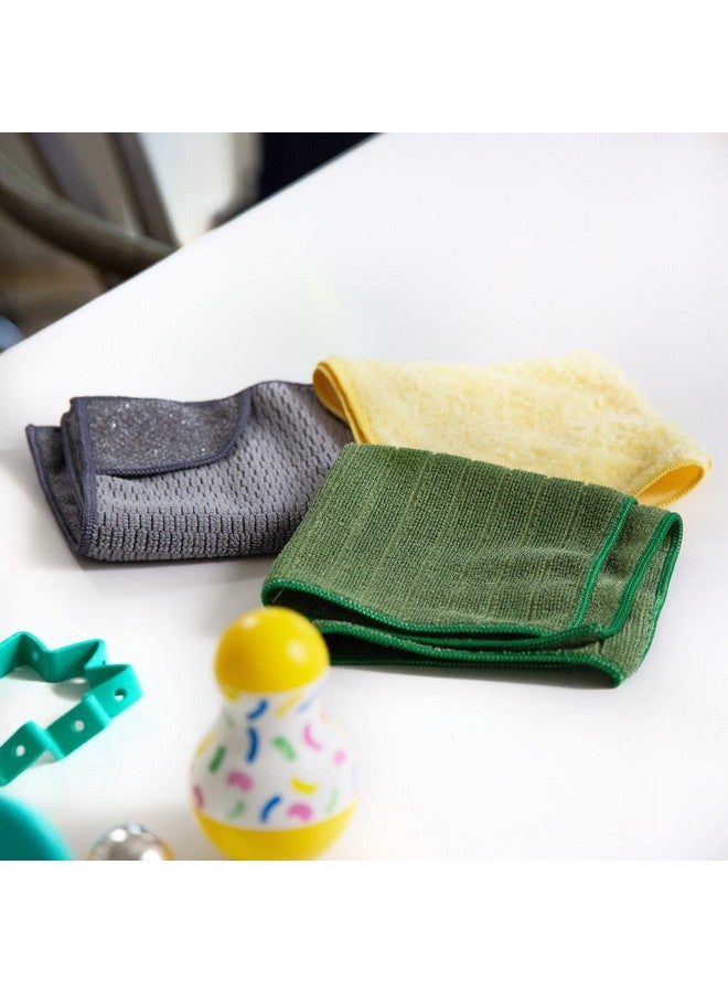 E-Cloth Stroller & Car Seat Cleaning Cloth, Premium Microfiber Cloth with Scrubbing Corner, Ideal for Cleaning Baby Stroller, Car Seats, Car Seat Cover, Booster Seat, 100 Wash Promise - Image 5
