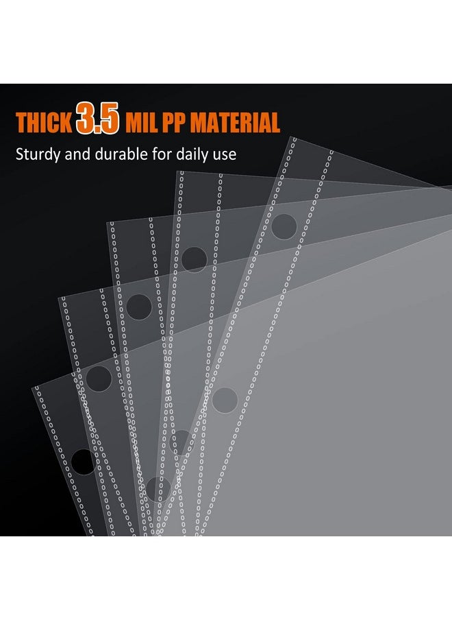 tutata - 12X12 Scrapbook Page Protectors, 100 Pack, Scrapbook Refill Pages Protective Sleeves, Heavyweight, Fit Scrapbook Binder And 12X12 Photo Album Refill Pages - Image 1