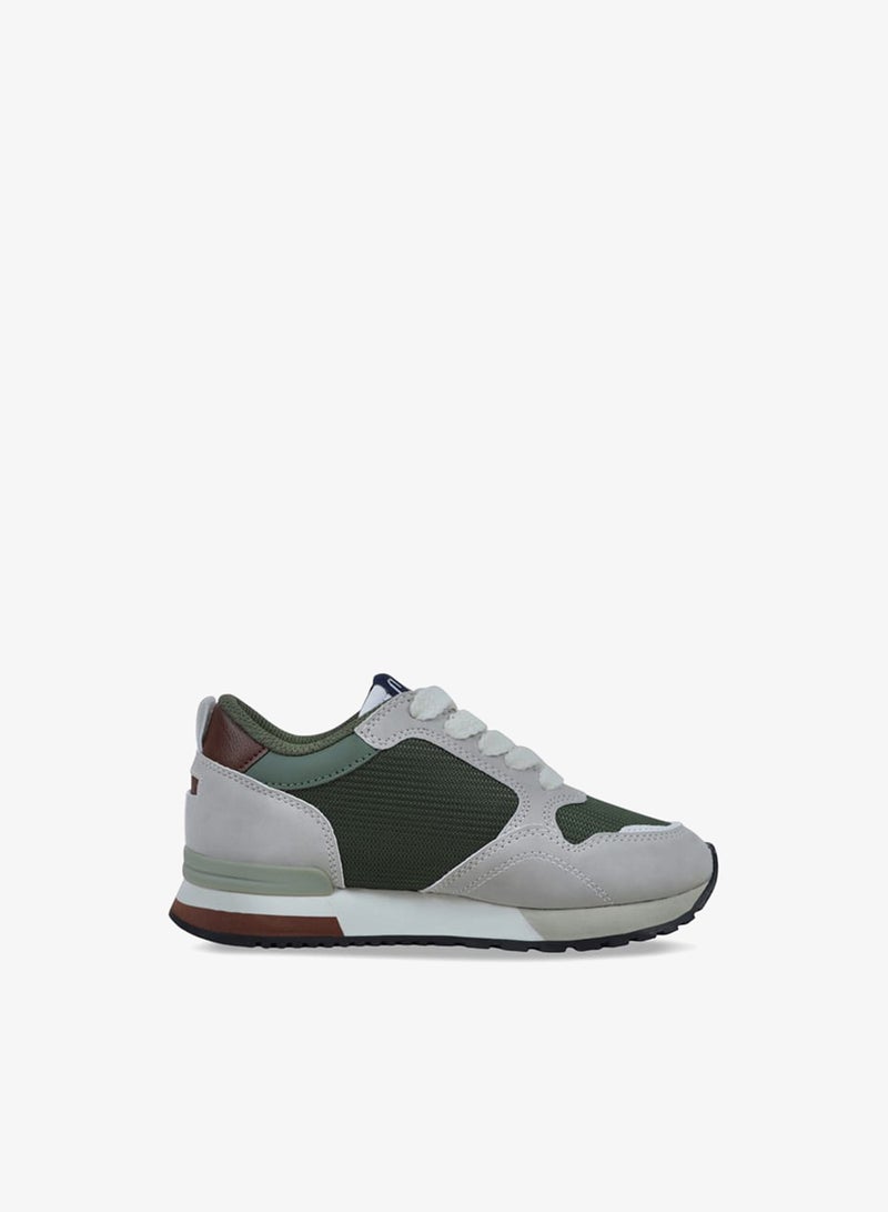 GAP Boys' Colourblock Sneakers with Lace-Up Closure - NEW YORK II - Image 1